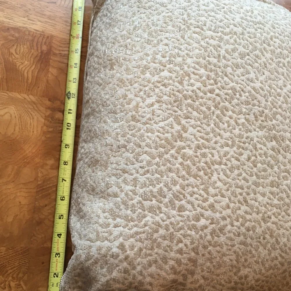 TAUPE SOFA Wildcat Print Pillow!